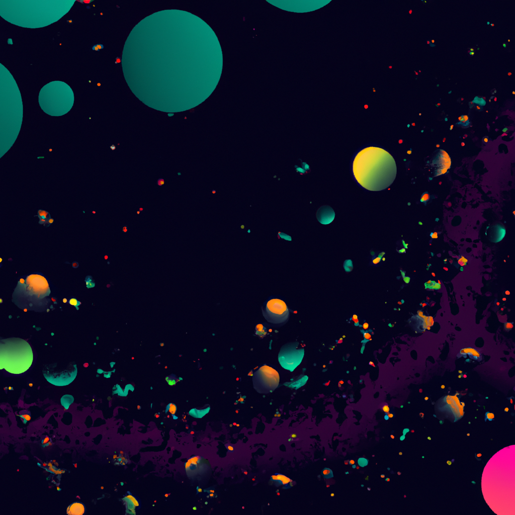 Абстрактные градиентные формы, мягкие тени